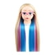thumbnail image 2 of Cabeza de maniquí de entrenamiento, cabeza de muñeca de práctica de peinado para niños para trenzar cabello, modelo de cabeza de muñeca con soporte de Estilo B, 2 of 5