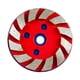 thumbnail image 3 of Disco de amolar de diamante para hormigón, accesorios para amolar en ángulo, disco de para piedra, granito, cemento, baldosas de cerámica y hormigón. rojo, 3 of 5