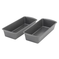 Juego De 2 Moldes Goodcook Para Pan, Extra Grandes, 33 X 13 Cm, Acero