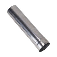 Magideal - Tubo De Estufa Recto, Tubo De Chimenea De Acero Inoxidable, Tubo De Extensión De Humos Para Tienda De Campaña, Gato De Estufa, Horno Calentador De Inv , 6Cmx30Cm