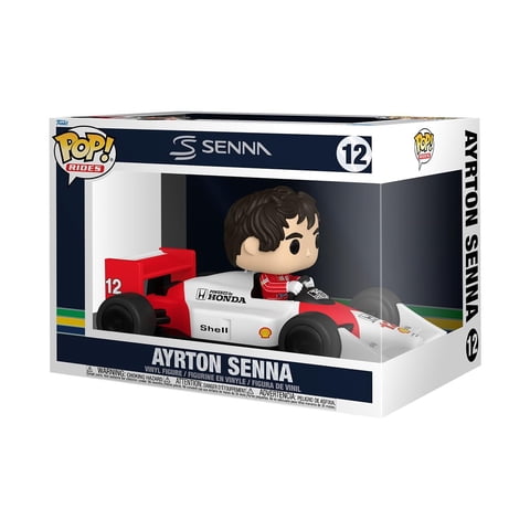 Figura De Vinilo Funko Pop! Rides Ayrton Senna Mclaren 14 Cm
