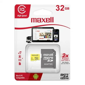 Micro Sd 32Gb Clase 10 Maxell