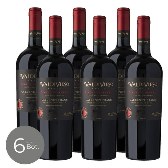 Pack x6 Vino Valdivieso SV Cabernet Franc 750 cc