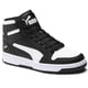 thumbnail image 4 of Zapatilla PUMA REBOUND LAYUP de piel sintética en blanco y negro para hombre, 4 of 8
