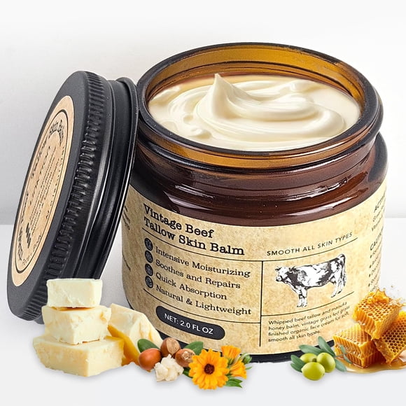 Bálsamo MTGBO, miel de sebo de res, 60 ml, para pieles sensibles, orgánico