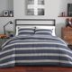 thumbnail image 1 of Set de edredón Nautica Twin/Twin XL reversible de algodón azul marino, 1 of 9
