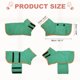 thumbnail image 2 of Uxcell Abrigo para Secar Perros, Batas para Perros Después del Baño, Bata Súper Absorbente, Suave y Ajustable, (XS, Verde Oscuro), 2 of 7
