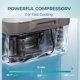 thumbnail image 4 of Refrigerador eléctrico con compresor EUHOMY 12V 10L, 4 of 9