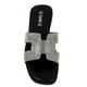 thumbnail image 2 of Sandalias de Mujer con Brillantes PG5238 Negro, 2 of 5