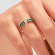thumbnail image 2 of Anillo Flg10b Verde Mujer, 2 of 2