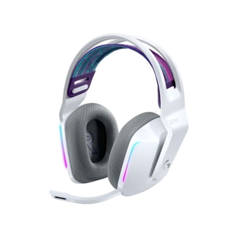 Logitech - Audífonos Gamer G733 Lightspeed Blanco Inalámbrico