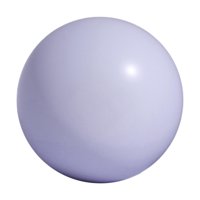 Magideal - Pequeña Bola De Bola De Pilates Bola De Balance Para Niños Bola De Entrenamiento De Bola De Núcleo De Pvc Para El Entrenamiento Central Ejercicio De E Púrpura