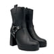 thumbnail image 2 of Bota para mujer color Negro con plataforma y detalles, 2 of 5