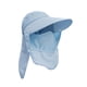 thumbnail image 4 of Protección Protección solar Cara Cubierta de cuello transpirable con solapa de cuello desmontable Cubierta Transpirable Golf para Unisex al aire libre Cielo azul, 4 of 5