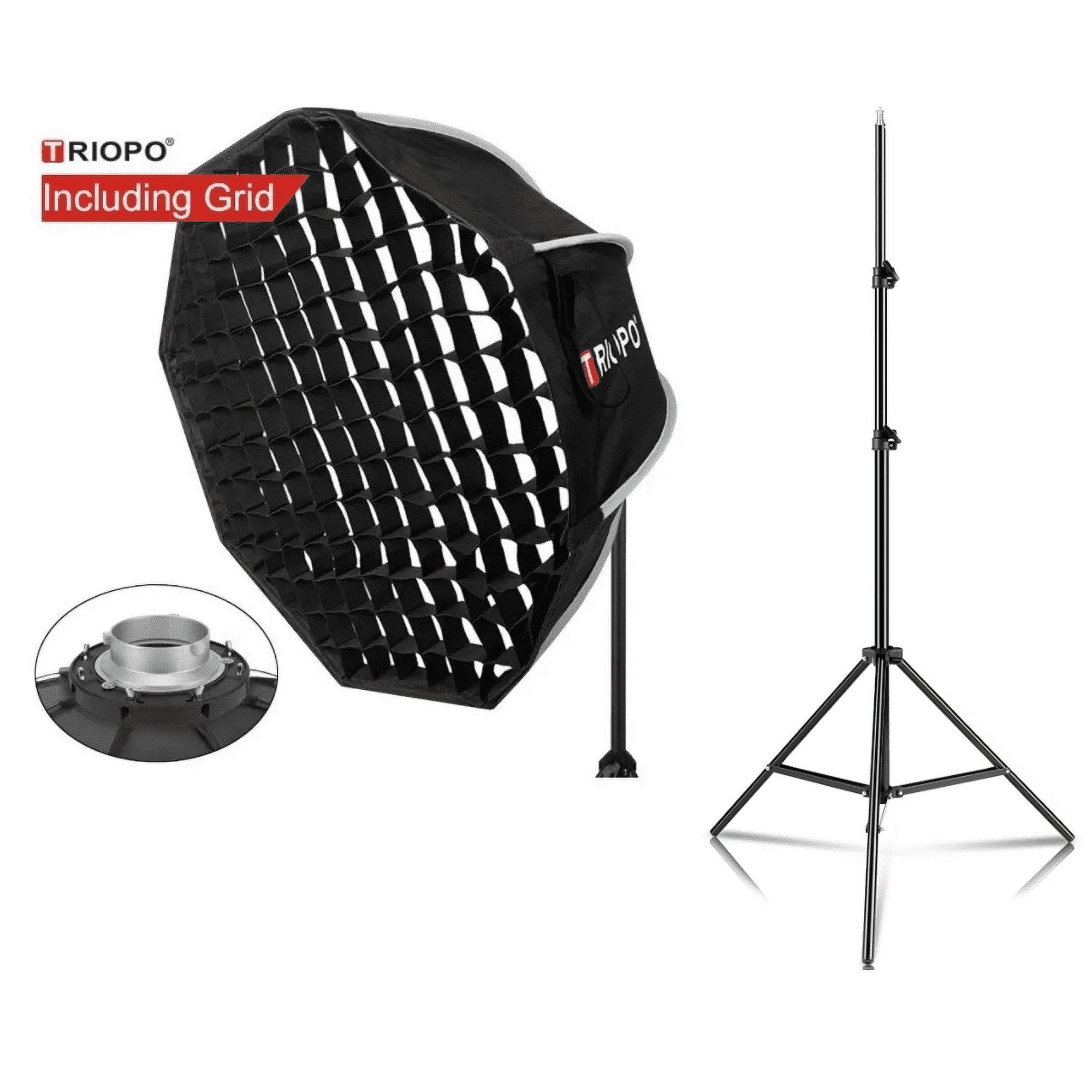 TRIOPO K3 Series 55cm 65cm 90cm 120cm Quick Installation Octagonal Softbox Bowens Mount For Godox Aputure Sokani Studio Led Video Light I.1401514998