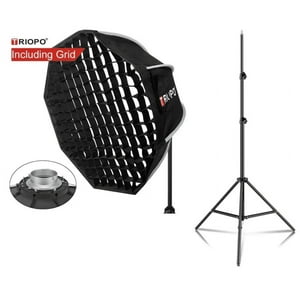 Triopo - Softbox 90Cm Bowens K2-90 + Grilla + Atril