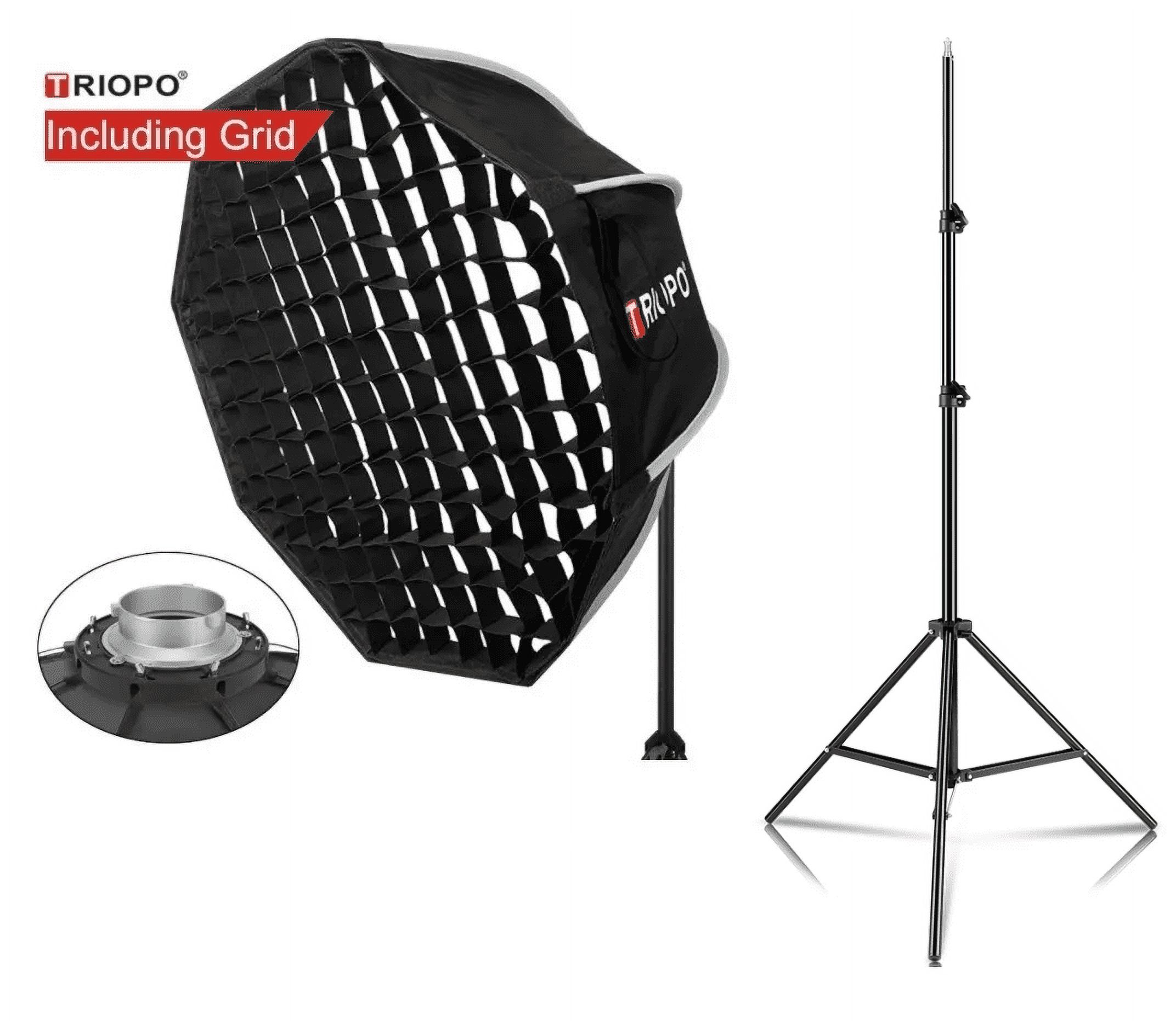 Triopo - Softbox 90Cm Bowens K2-90 + Grilla + Atril