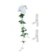 thumbnail image 3 of Guirnalda Floral Decorativa Blanca 85 cm x 16 cm, 3 of 3