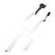 thumbnail image 1 of 2x/Set Guardabarros De Bicicleta Con Reemplazo De Luz Para Bicicleta De Montaña Al Aire Libre Ciclismo Blanco, 1 of 3
