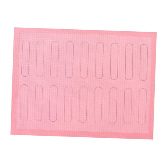 Bandeja De Silicona Para Hornear Cake Pan Mat Suministros Para Hornear Para Comedor Cafe Pink