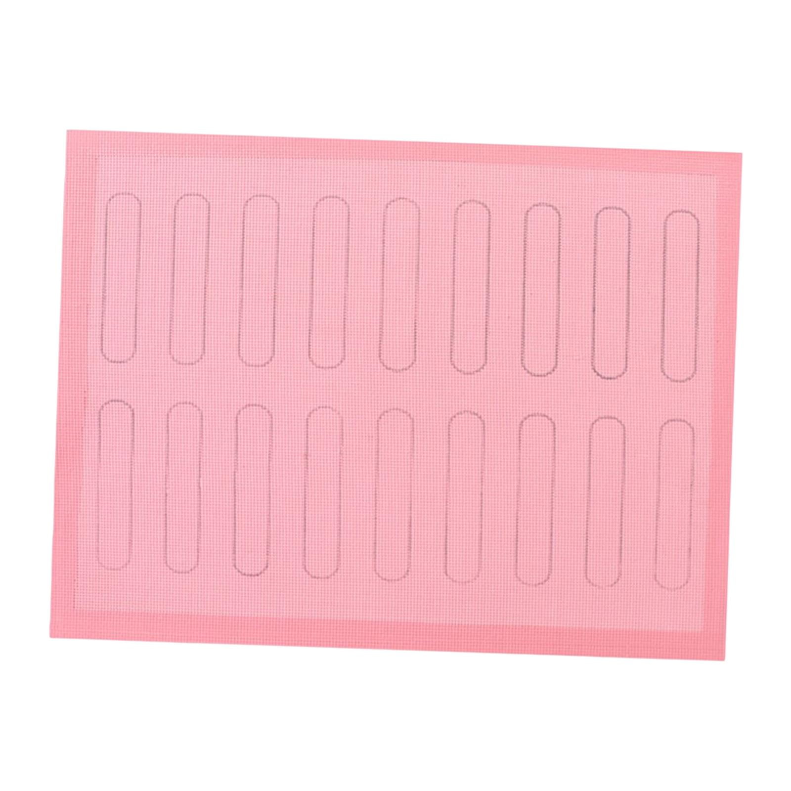 Bothyi - Bandeja De Silicona Para Hornear Cake Pan Mat Suministros Para Hornear Para Comedor Cafe Pink