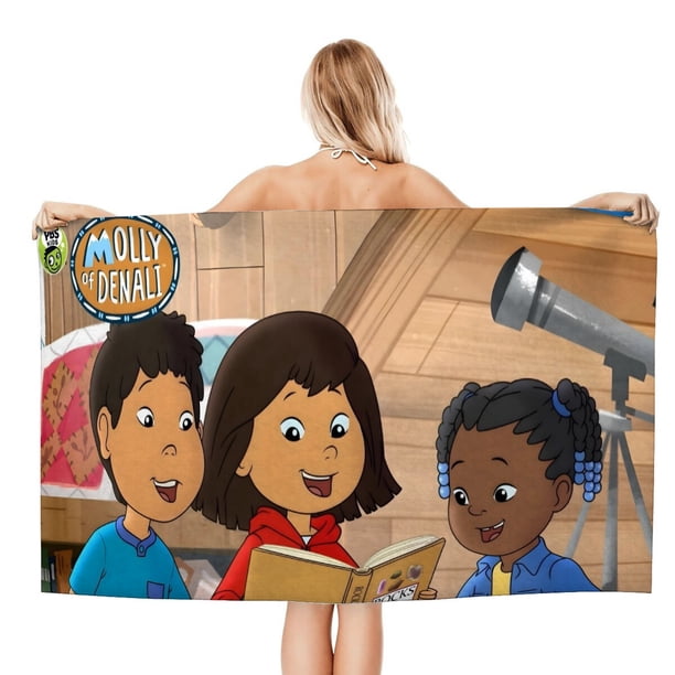 Molly de Denali Toalla de playa de secado rápido con diseño temático, regalo para mujeres y niñas, ideal para cumpleaños, fans, amantes de la música, uso en la playa o al aire libre, 78 × 160 cm