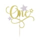 thumbnail image 4 of Suministros para la fiesta de primer cumpleaños de Cake Topper Qertesl Star One, 4 of 8