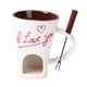 thumbnail image 5 of Taza Para Fondue De Chocolate Con Tenedor, Taza Personal Para Derretir Queso Para Fiestas Y Acampadas, Color Blanco, 5 of 5