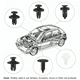 thumbnail image 3 of Set Clip Remache Plastico Sujecion Para Coche Broches Autos, 3 of 3