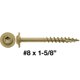 thumbnail image 2 of Tornillos de Madera Jake Sales 3,2 cm 2,3 kg (915 uds) Bronce, 2 of 6