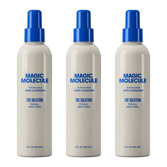 Limpiador de piel Magic Molecule con ácido hipocloroso 240 ml x3