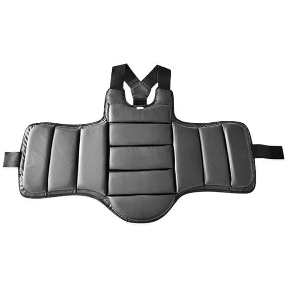 Karate Chest Guard Belly Protection Pad Muay Thai Mma Karate Chest Protector XL Negro