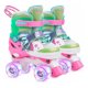 thumbnail image 1 of Patines 4 Ruedas Led Rupu Niñas Ajustable Sirena Aquagreen, 1 of 9