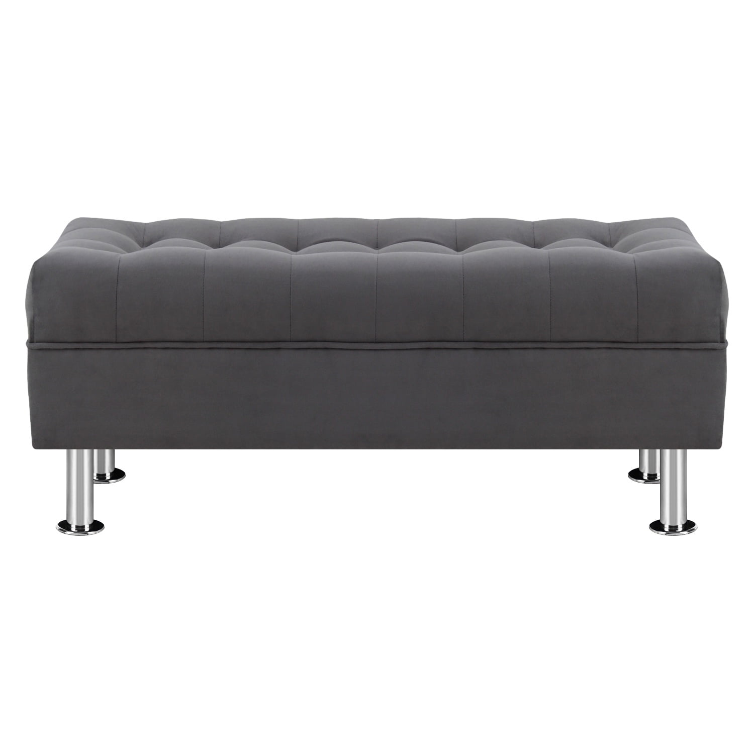 Bodevir - Banqueta Lisboa 2c Felpa 12 Gris