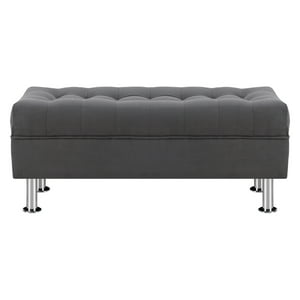 Bodevir - Banqueta Lisboa 2C Felpa 12 Gris