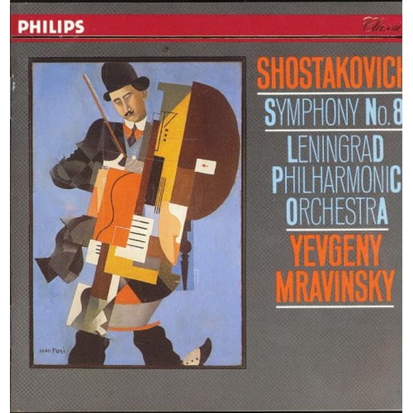 CD Philips Shostakovich: Sinfonía núm. 8, op. 65