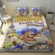 thumbnail image 1 of Scooby-Doo Piratas Conjunto de sábanas temático, trío de piezas, cómodo y amigable con la piel, diseño único, regalo de decoración para el hogar para familiares, amigos y fans,140cm *210cm, 1 of 6