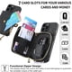 thumbnail image 5 of Funda Tipo Cartera con Correa Cruzada para iPhone 14 Pro Protección Contra Golpes Negro, 5 of 5
