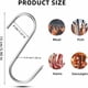 thumbnail image 5 of 15 ganchos de carnicero de acero inoxidable en forma de S, 5 of 5