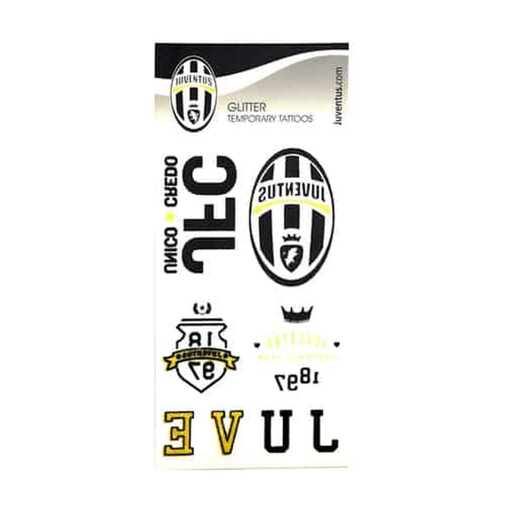 Maccabi - Tatuaje - Juventus Single Sheet Glitter Tattoo