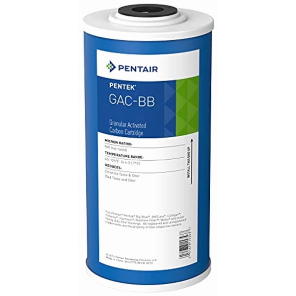 Filtro de agua Pentair Pentek GAC-BB Big Blue Carbon 10