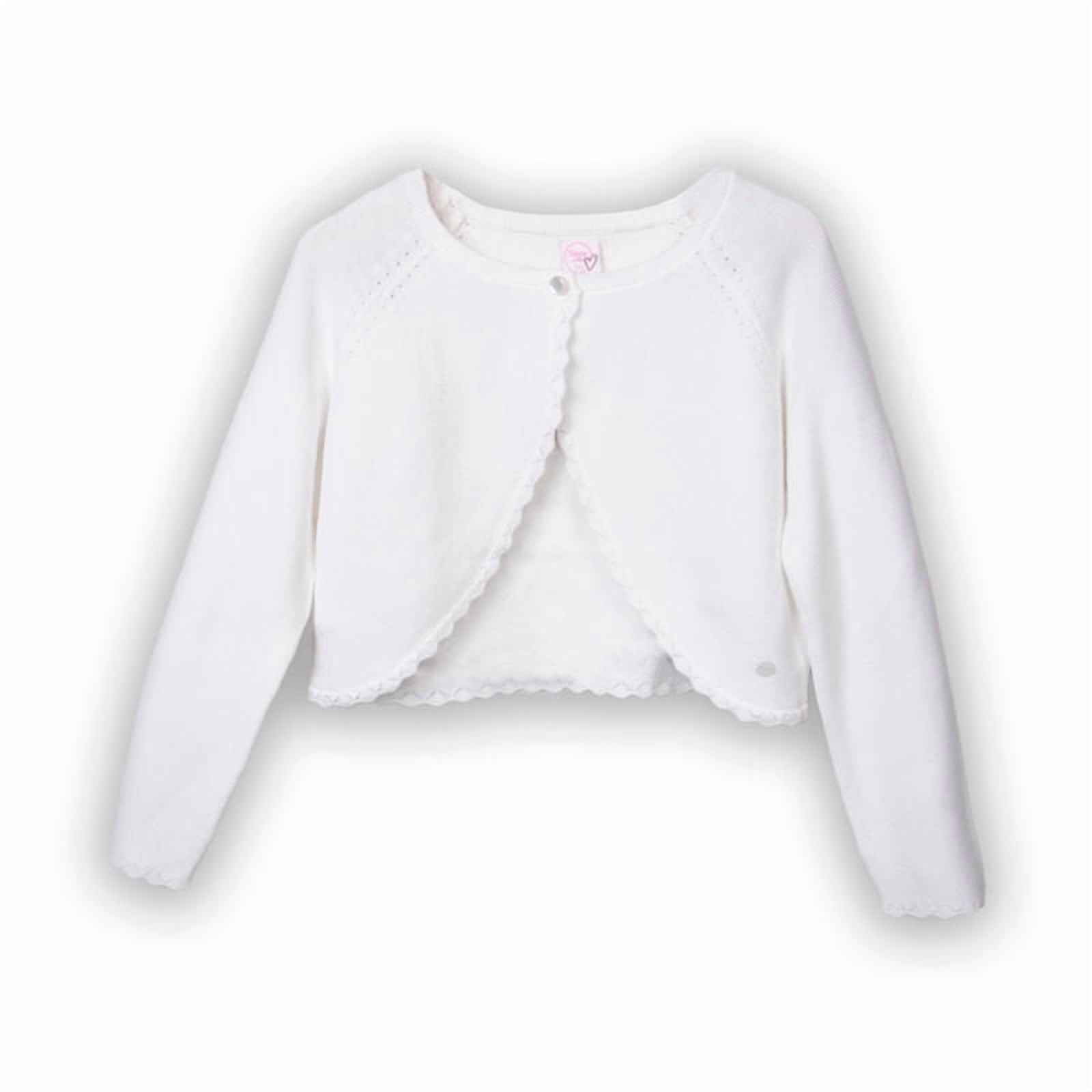 Chaleco Niña Blanco Pillin