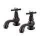 thumbnail image 1 of Grifo para lavabo Kingston Brass KS1105BEX con manija en cruz, 1 of 4
