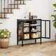 thumbnail image 4 of Vitrina bajo 2 puertas 3 niveles linea black - SC-DC-F006, 4 of 5