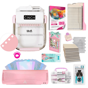 We R Memory Keeppers - Kit Cinch Cuadrada + Laminadora + Ojetilladora + Crop + Guillotina Ka30
