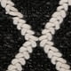 thumbnail image 3 of Alfombra Handwoven Helsinki 160X230 Negro, 3 of 3