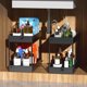 thumbnail image 3 of Carrito de almacenamiento SPACEKEEPER de 4 niveles para cocina y baño, negro, 3 of 7