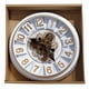 thumbnail image 2 of Reloj Mural Vintage Con Engranajes Agujas 3d Números Dorados, 2 of 7