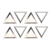 Ioensy - 8X Bandejas De Clasificación De Cuentas Organizador Triangular Bandejas De Placas De Almacenamiento De Clasificación De Cuentas