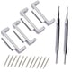thumbnail image 1 of Kit De Adaptadores De Correa De Reloj De 22 Mm Para GW-M5610 110 100 G-8900 8900 Plata, 1 of 5